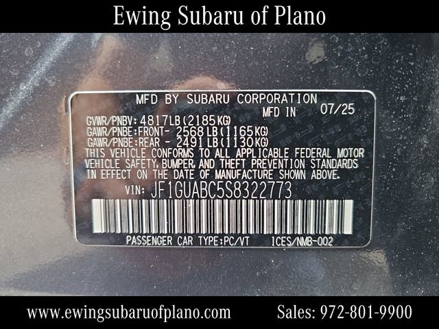 Used 2025 Subaru Impreza 2.0i image 28