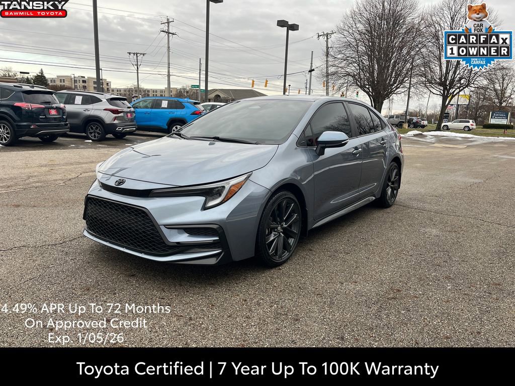 Certified 2024 Toyota Corolla SE