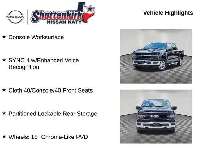 Used 2024 Ford F150 XLT w/ Mobile Office Package AWD/4WD image 12