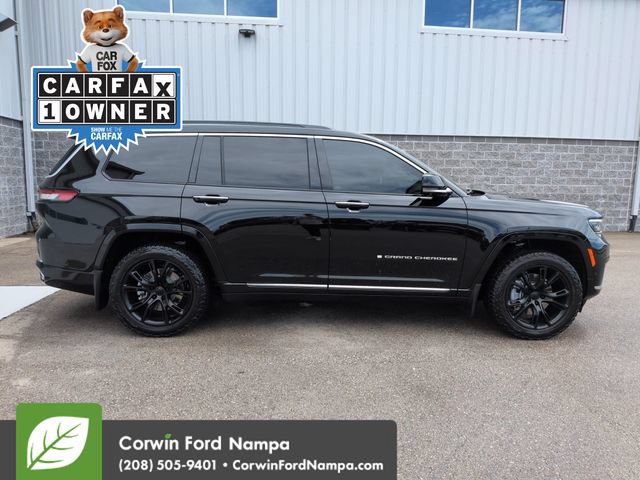Used 2024 Jeep Grand Cherokee L Summit w/ Advanced Protech Group IV AWD/4WD video 2