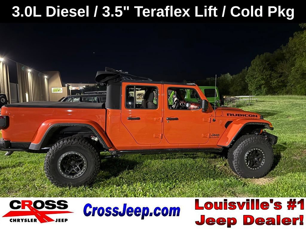 Used 2023 Jeep Gladiator Rubicon w/ LED Lighting Group