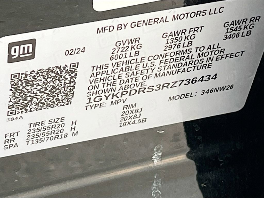 Used 2024 Cadillac XT6 Premium Luxury w/ LPO, Floor Liner Package image 34