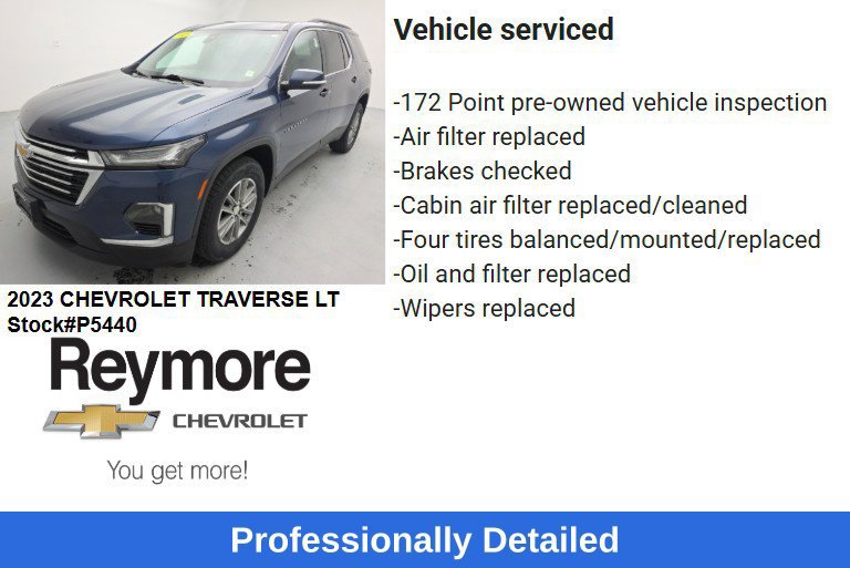 Used 2023 Chevrolet Traverse LT w/ Rear Camera Mirror Package AWD/4WD image 61