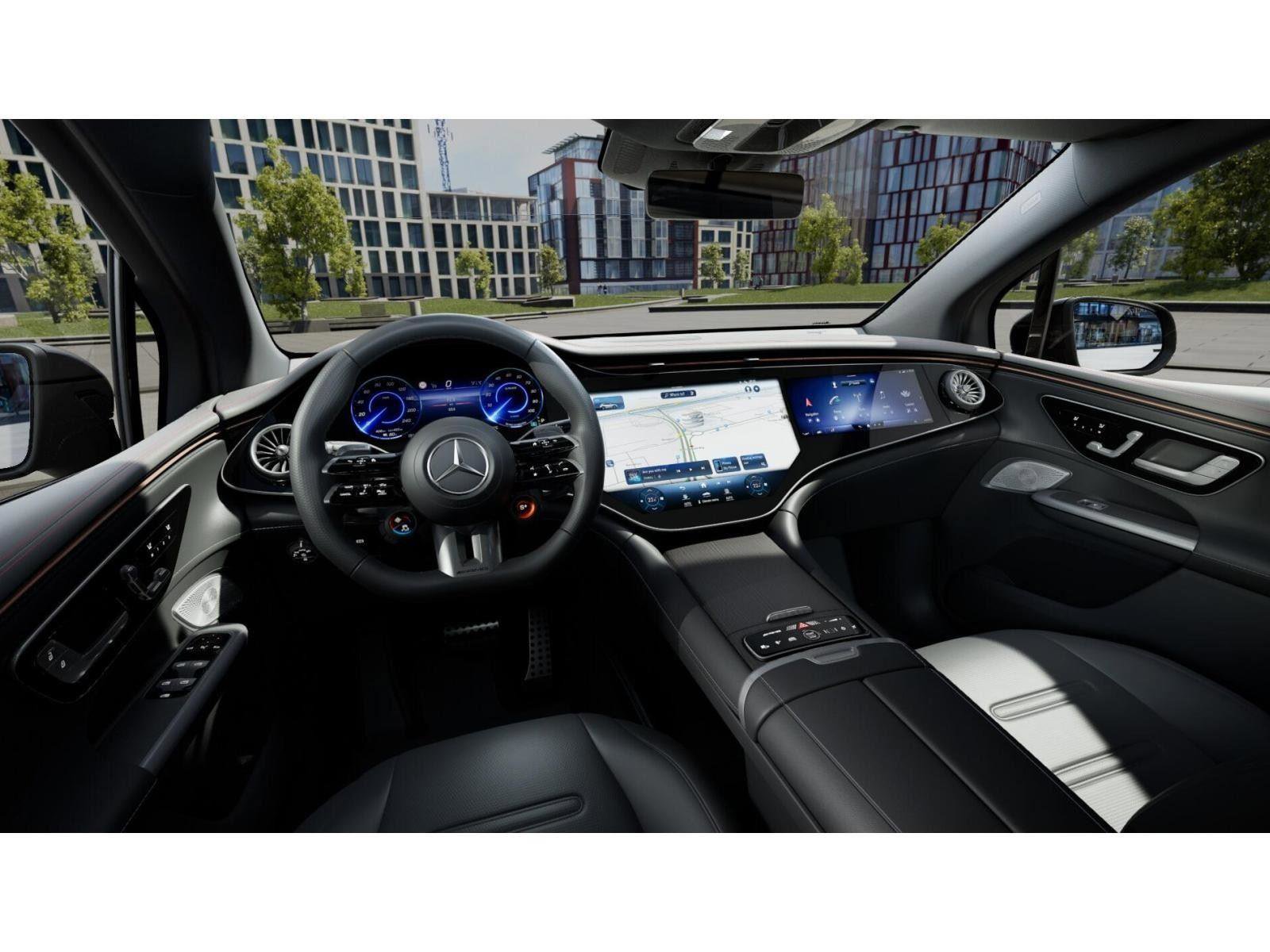 Used 2025 Mercedes-Benz EQE AMG 4MATIC SUV image 3