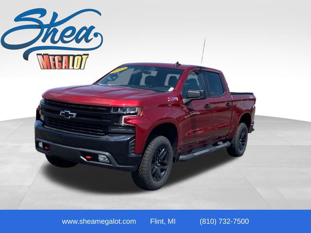 Certified 2021 Chevrolet Silverado 1500 LT Trail Boss w/ Bed Protection Package AWD/4WD 360° Tour