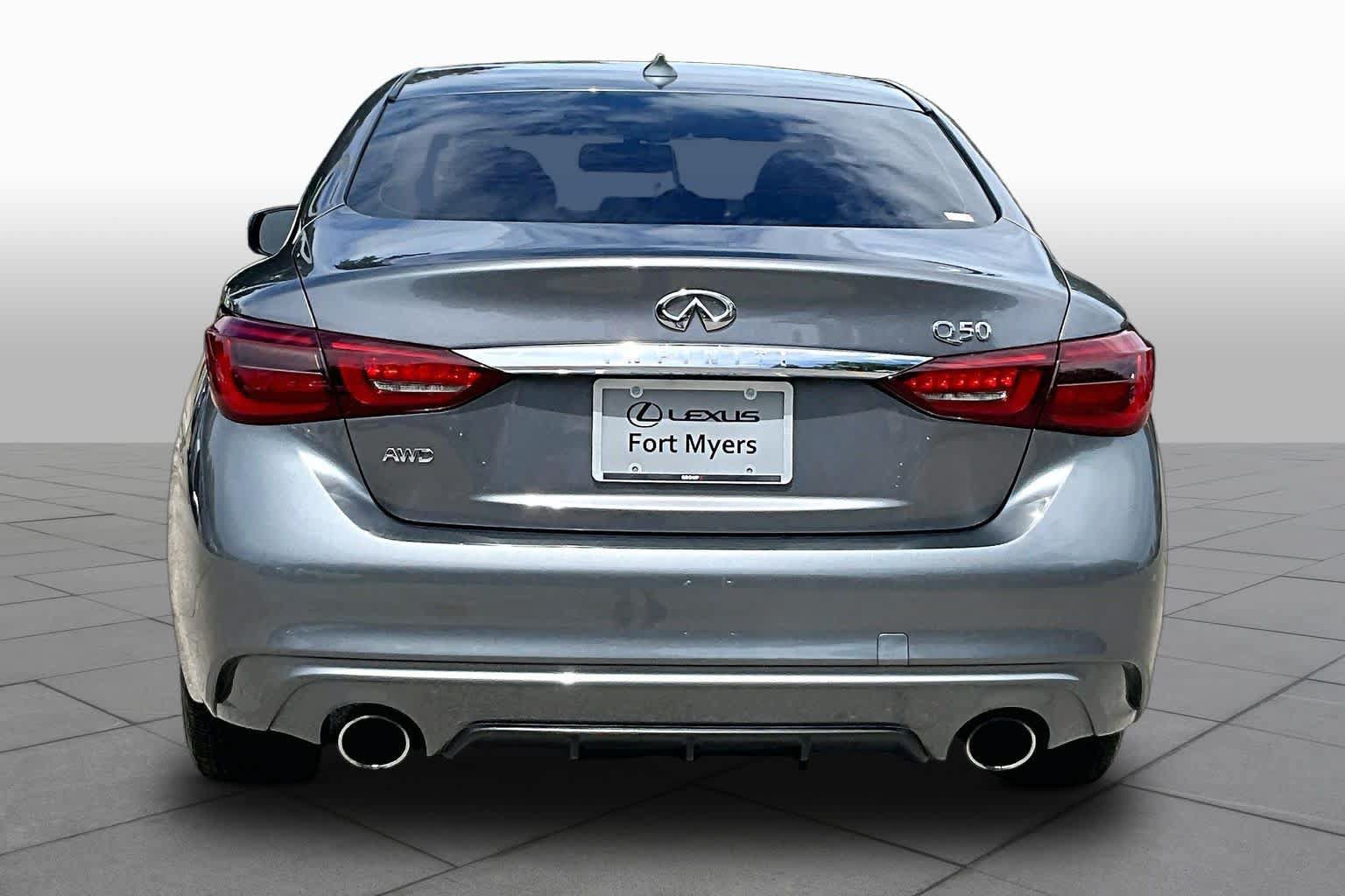 Used 2018 INFINITI Q50 Luxe AWD/4WD image 5