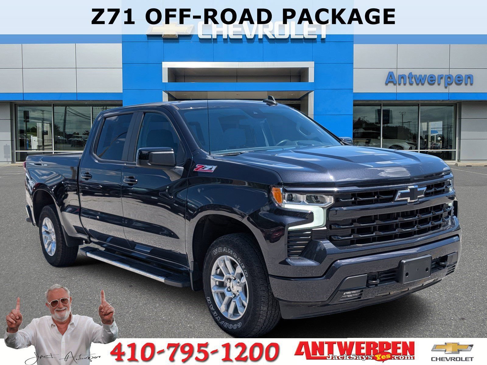 Used 2022 Chevrolet Silverado 1500 RST w/ Z71 Off-Road Package AWD/4WD image 1