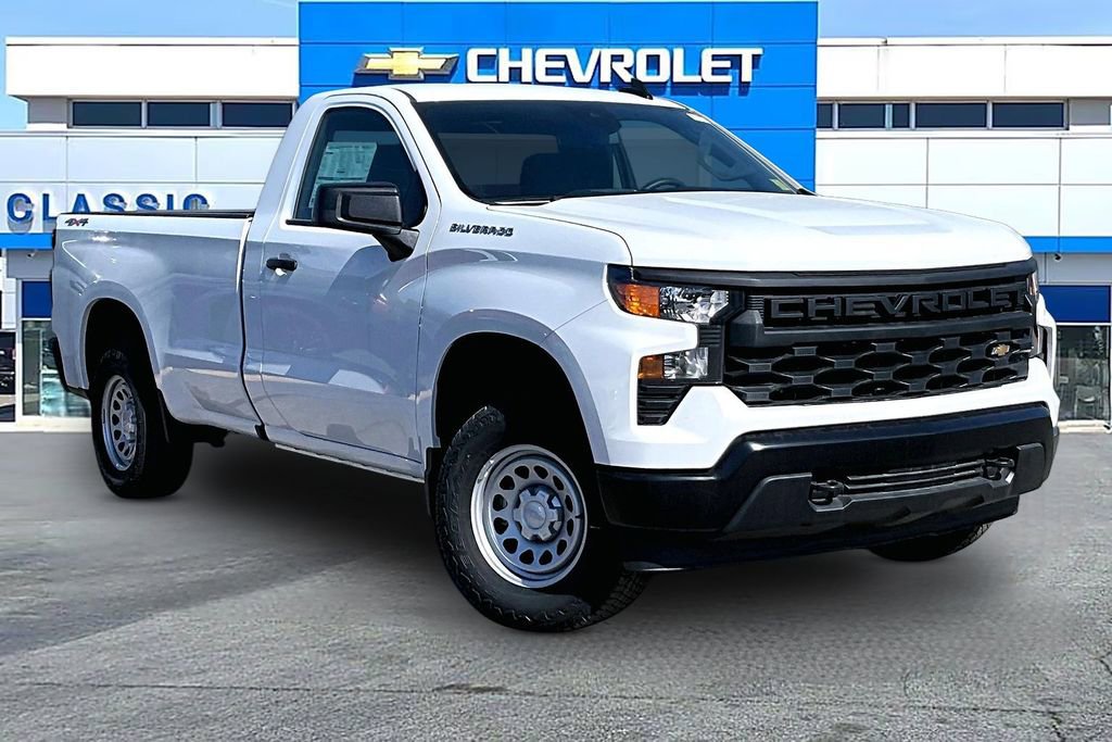 New 2026 Chevrolet Silverado 1500 W/T w/ WT Value Package AWD/4WD image 1