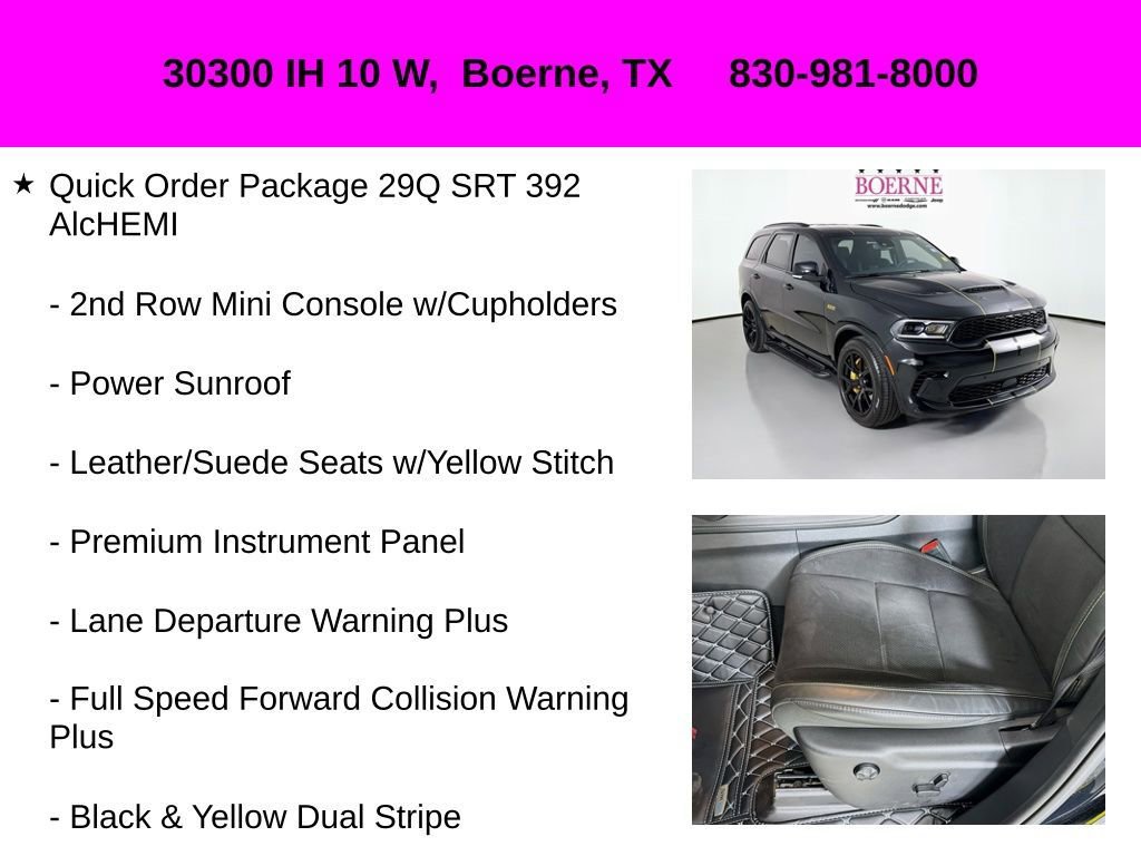 Used 2024 Dodge Durango SRT image 22