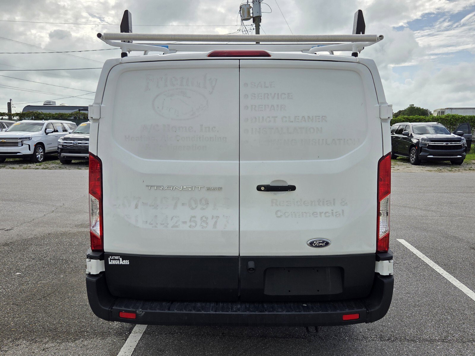 Used 2023 Ford Transit 250 Low Roof w/ Load Area Protection Package RWD image 4
