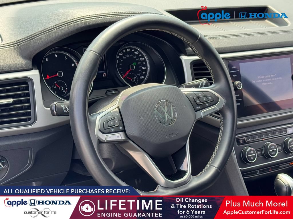 Used 2021 Volkswagen Atlas SE w/ Panoramic Sunroof Package AWD/4WD image 10