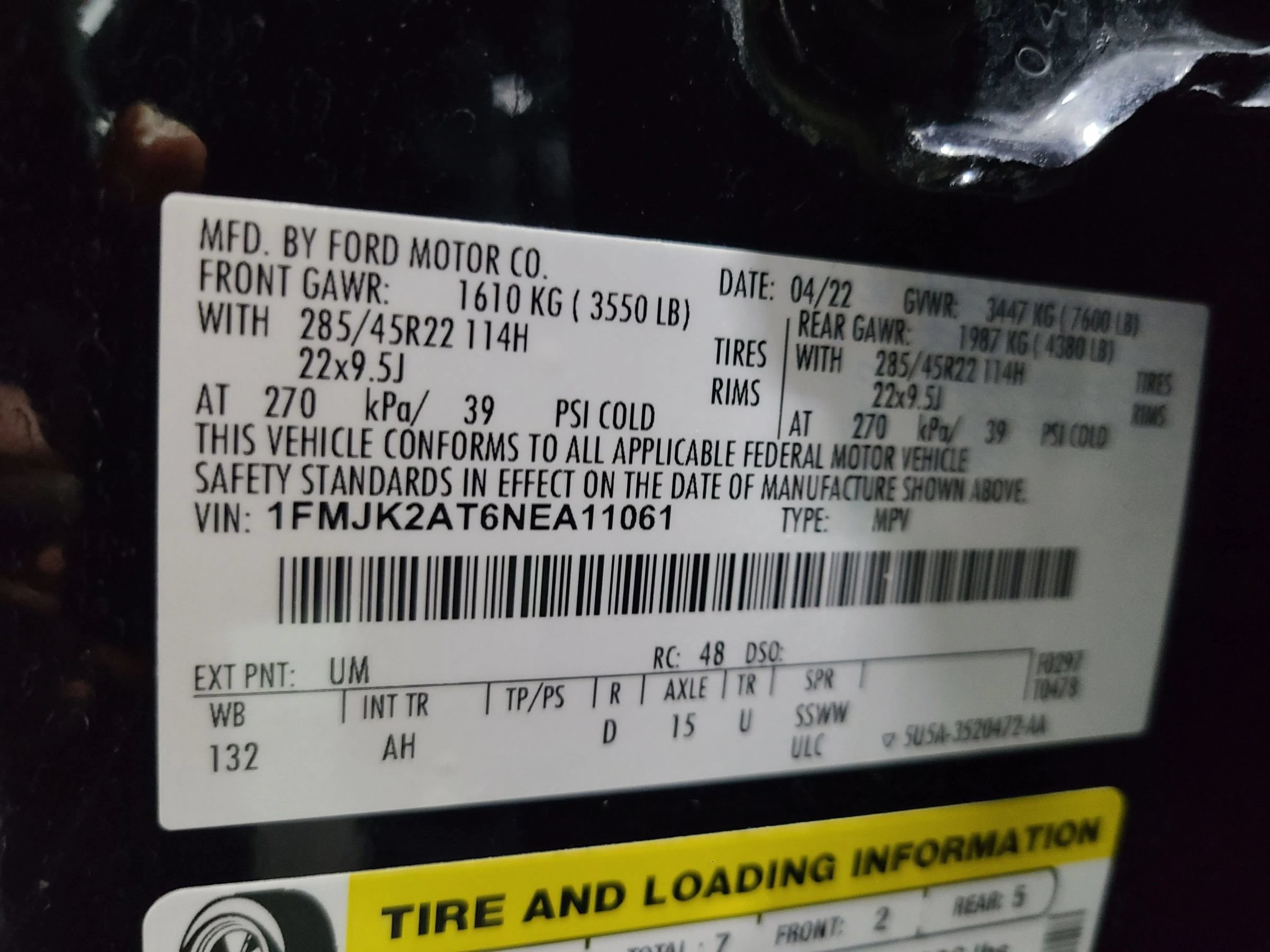 Used 2022 Ford Expedition Max Limited AWD/4WD image 3
