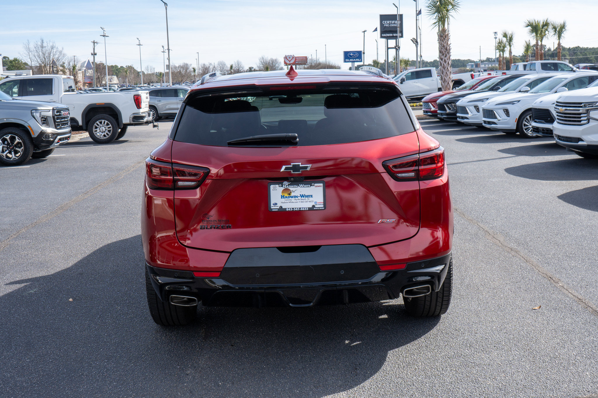 Certified 2024 Chevrolet Blazer RS w/ Driver Confidence II Package image 4