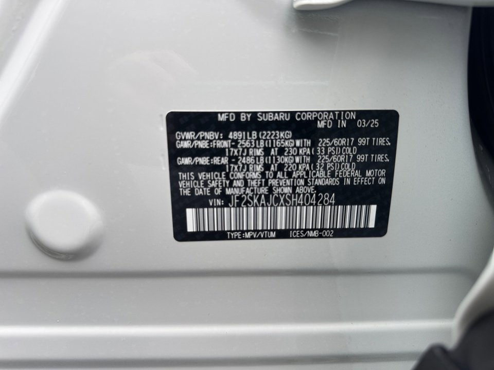 Used 2025 Subaru Forester Wilderness w/ Convenience Package image 39