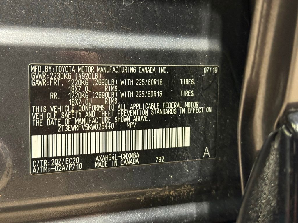 Certified 2019 Toyota RAV4 XSE w/ XSE Weather Package image 32