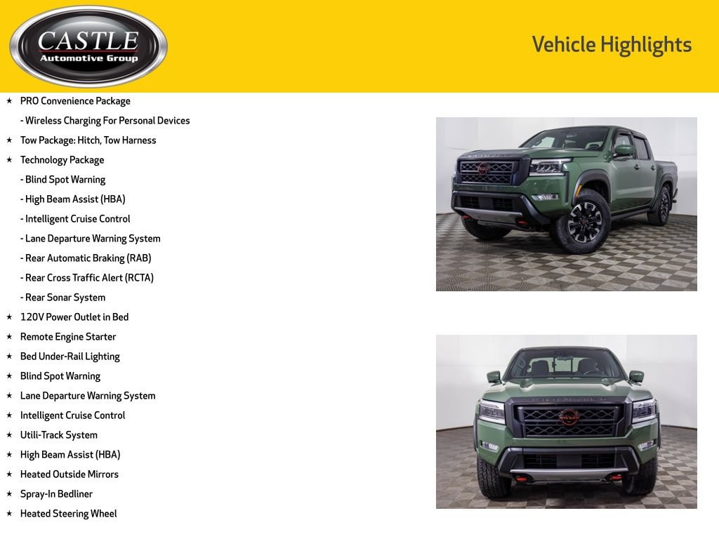 Used 2023 Nissan Frontier PRO-4X w/ Pro Convenience Package image 7