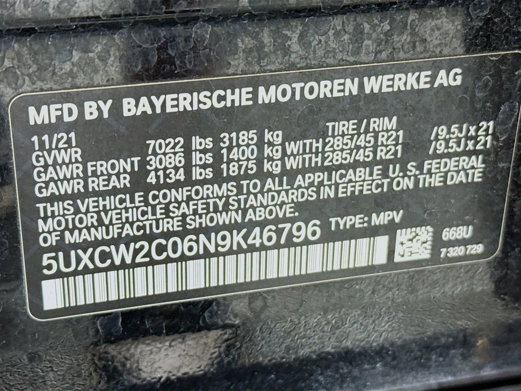 Used 2022 BMW X7 xDrive40i w/ Premium Package AWD/4WD image 32