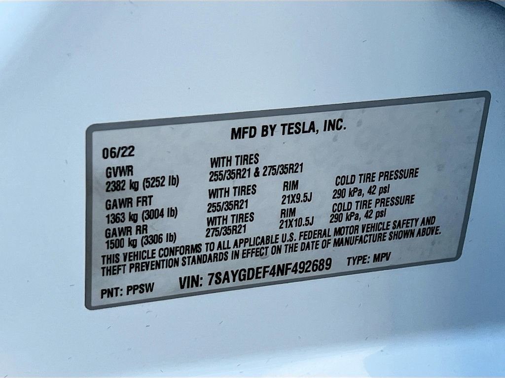 Used 2022 Tesla Model Y Performance image 30