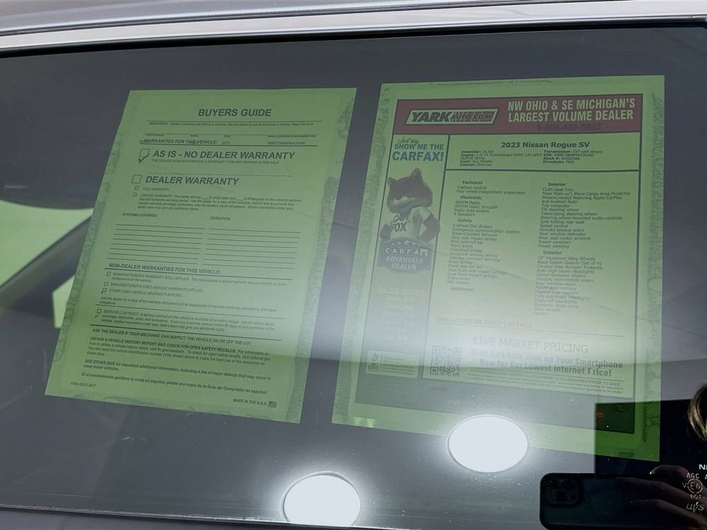 Certified 2023 Nissan Rogue SV image 13