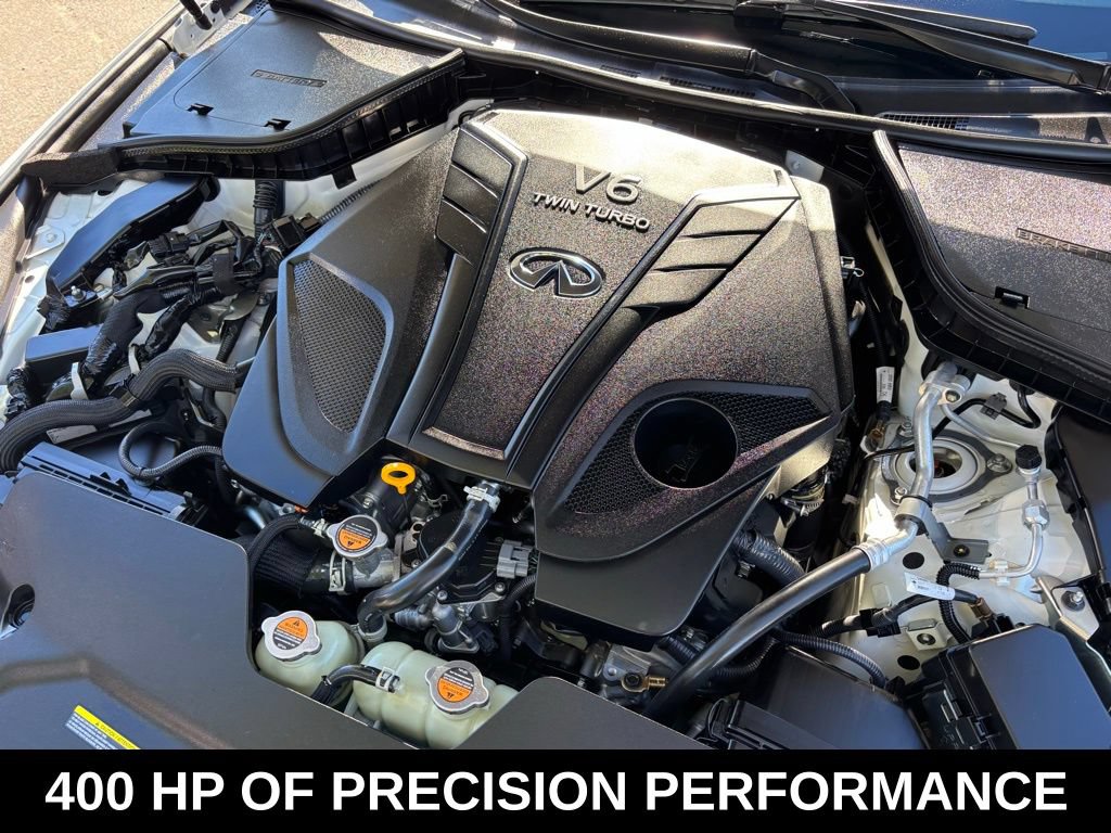 Certified 2022 INFINITI Q60 Red Sport 400 w/ Cargo Package RWD image 3
