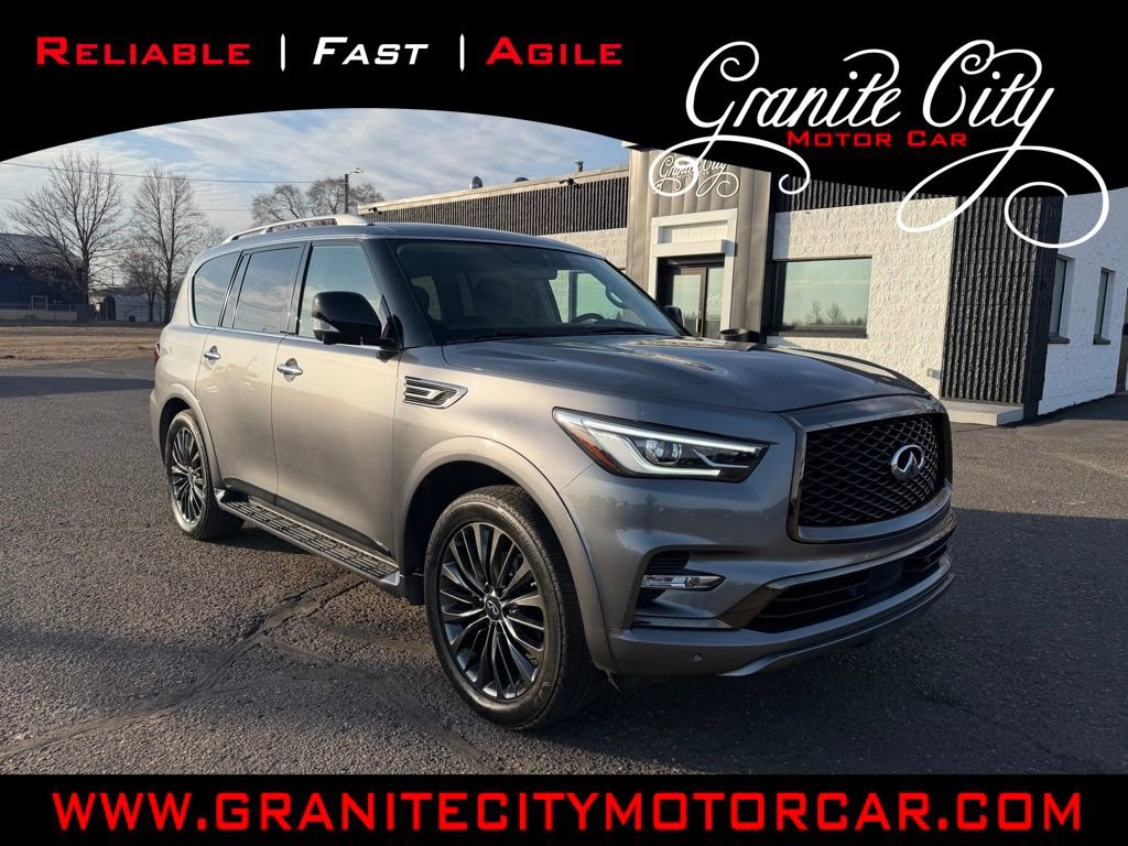 Used 2021 INFINITI QX80 Premium Select w/ All-Season Package