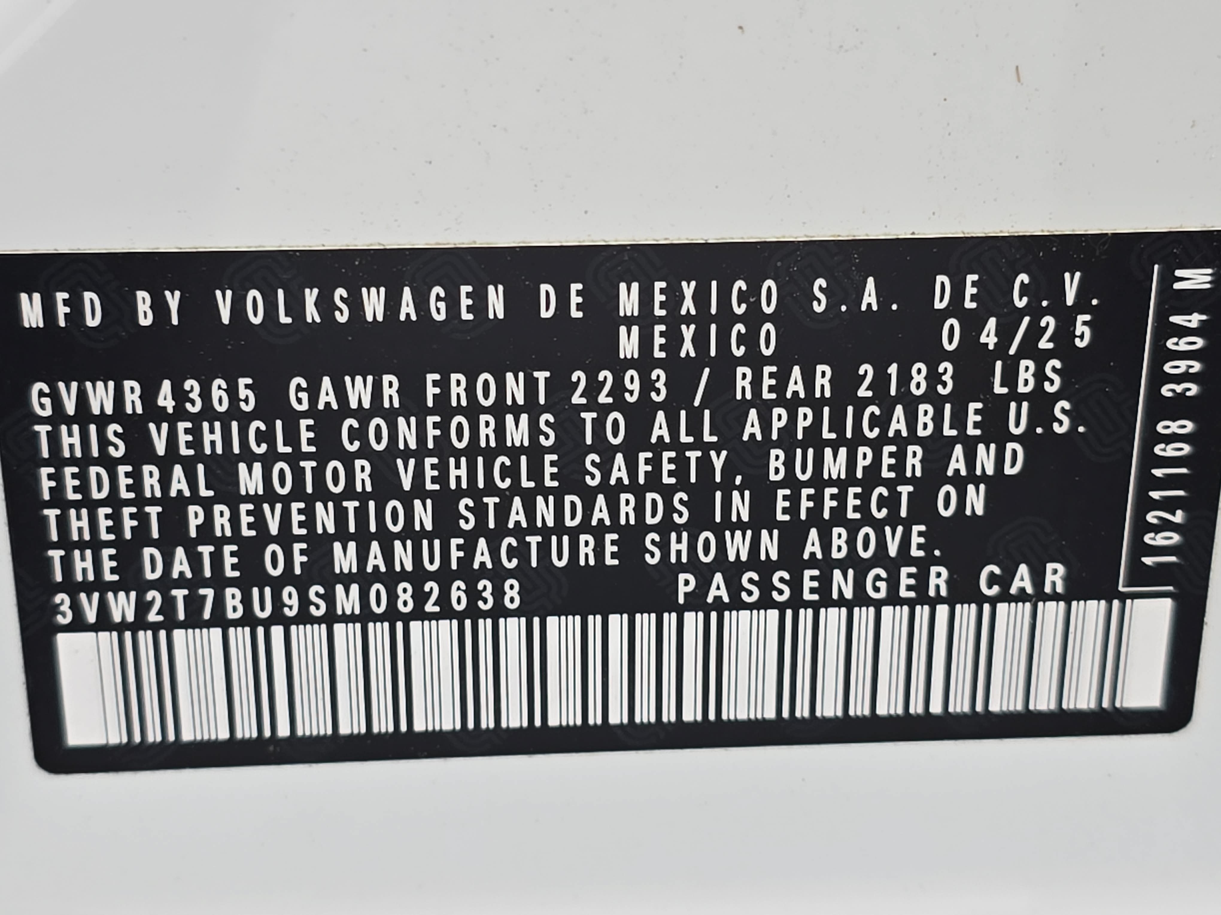 Certified 2025 Volkswagen Jetta GLI Autobahn w/ GLI Black Package FWD image 35
