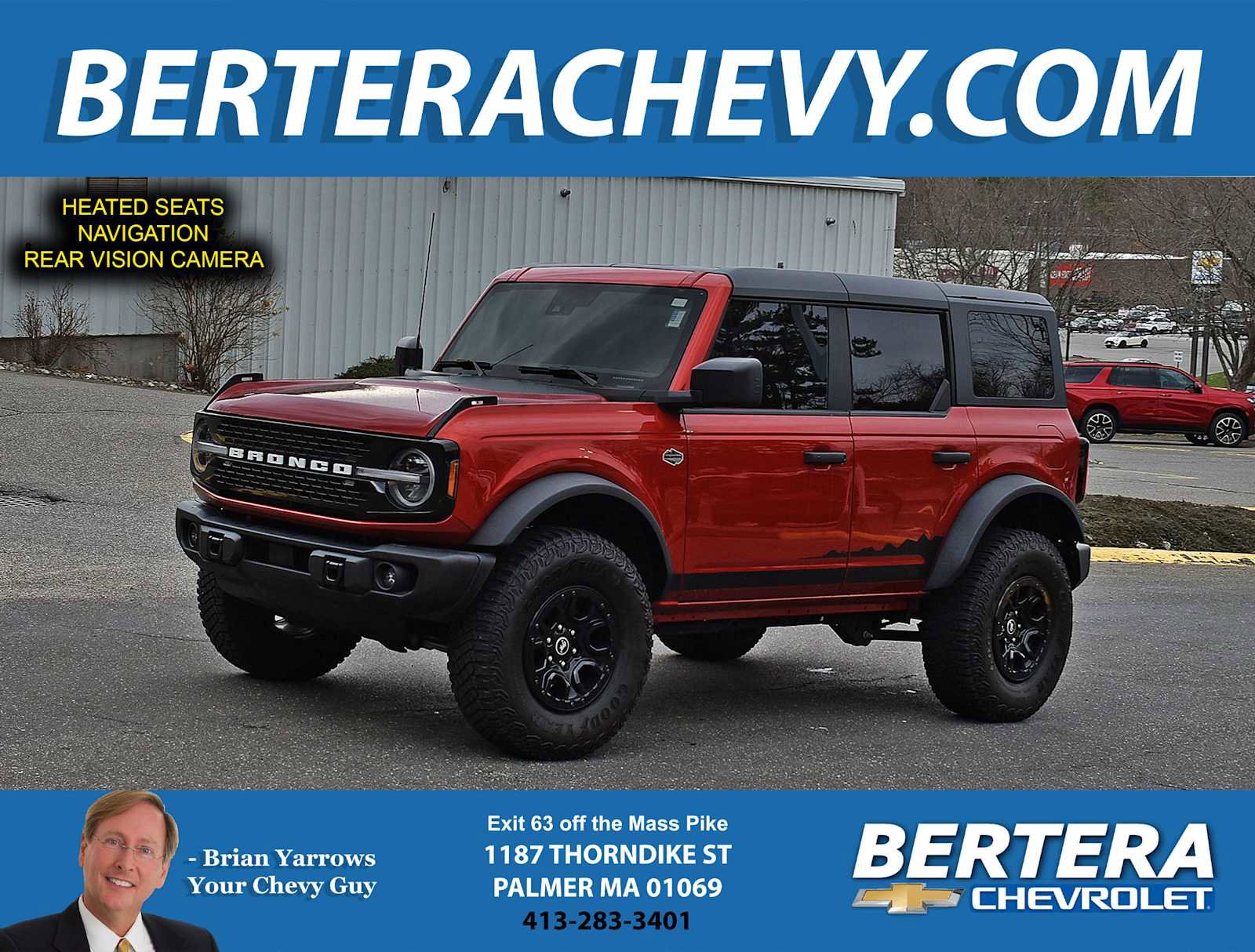 Used 2023 Ford Bronco Wildtrak image 2