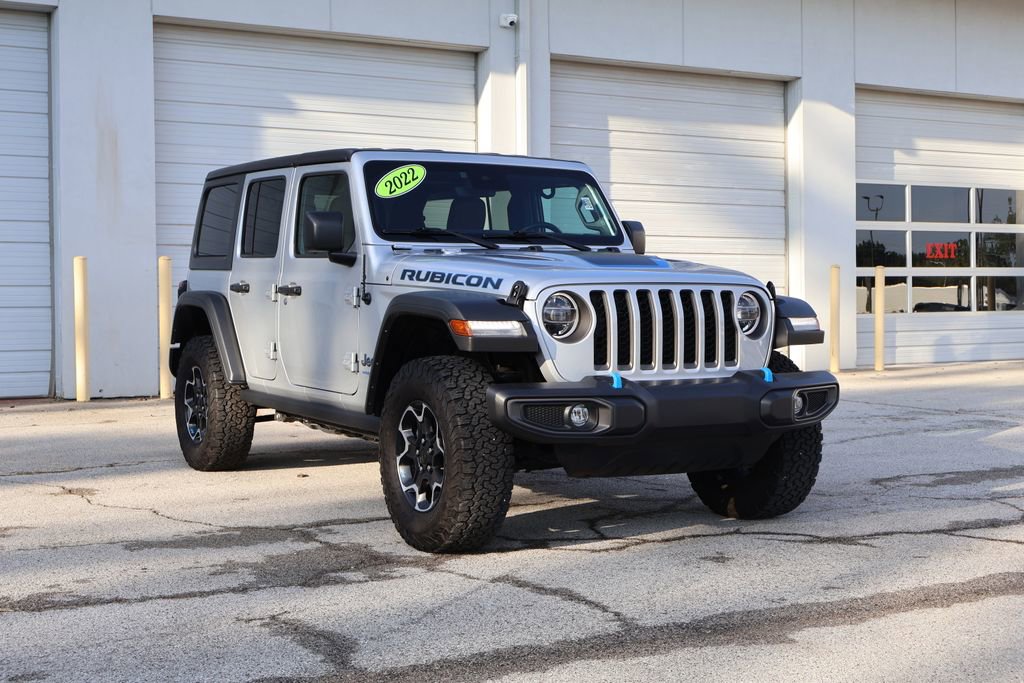 Used 2022 Jeep Wrangler Unlimited Rubicon 4xe w/ Cold Weather Group image 1