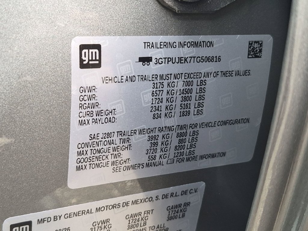 New 2026 GMC Sierra 1500 Elevation AWD/4WD image 28