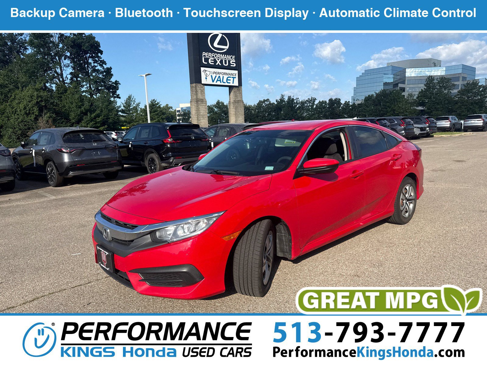 Used 2017 Honda Civic LX