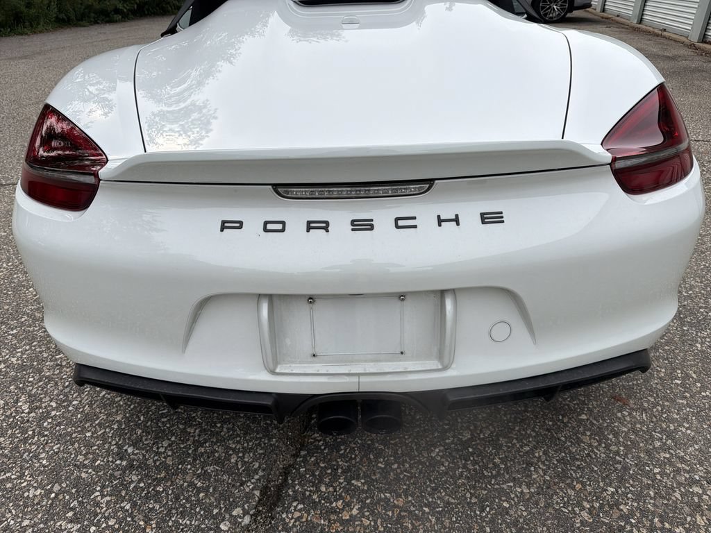 Certified 2016 Porsche Boxster Spyder RWD image 2