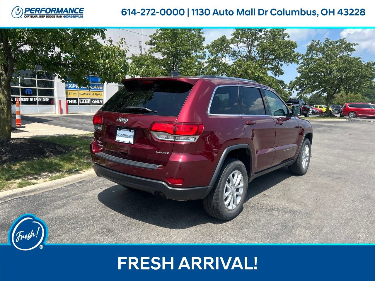 Used 2021 Jeep Grand Cherokee Laredo X AWD/4WD image 4