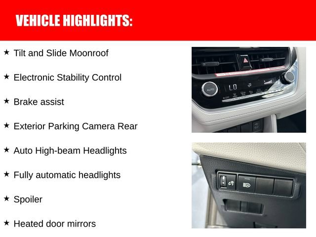 Certified 2025 Toyota Corolla Cross LE w/ Moonroof Package image 27