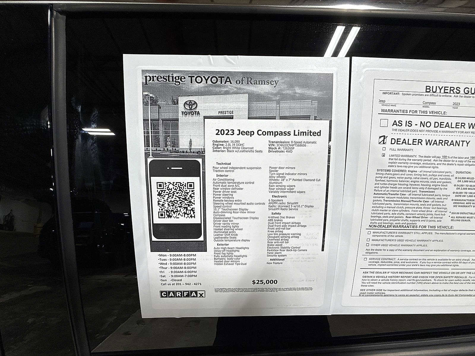 Used 2023 Jeep Compass Limited image 13