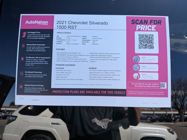 Used 2021 Chevrolet Silverado 1500 RST w/ Safety Package image 22