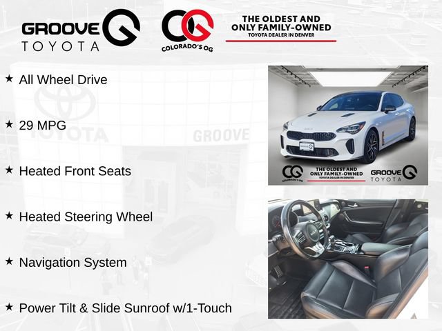 Used 2022 Kia Stinger GT-Line w/ Sun & Sound Package AWD/4WD image 4