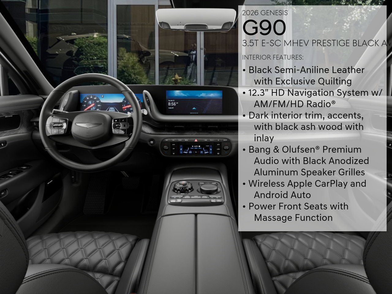 New 2026 Genesis G90 3.5T Prestige AWD/4WD image 17
