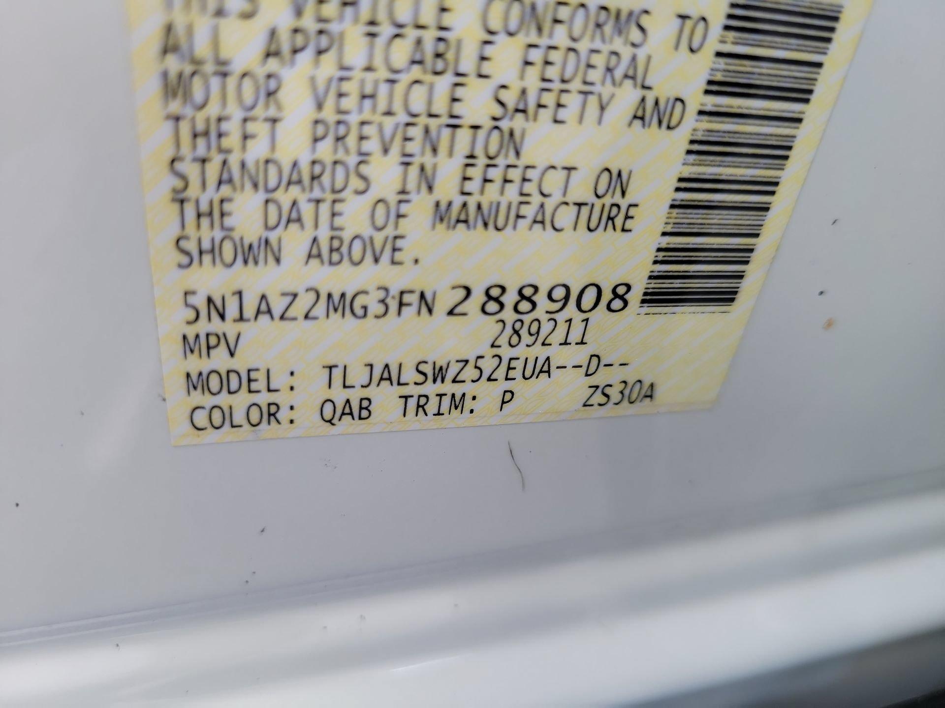 Used 2015 Nissan Murano Platinum w/ Platinum Technology Package FWD image 35