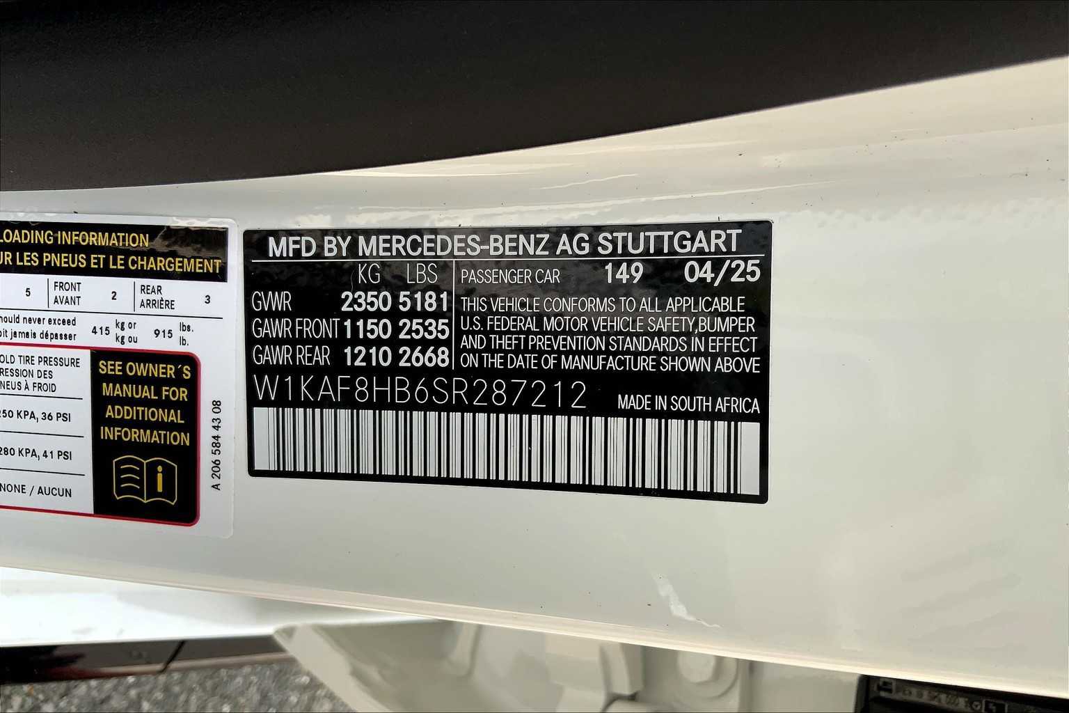 Used 2025 Mercedes-Benz C 43 AMG 4MATIC Sedan image 25