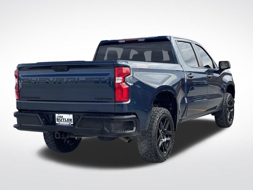 Used 2022 Chevrolet Silverado 1500 Custom Trail Boss w/ LPO, Dark Essentials Package image 7