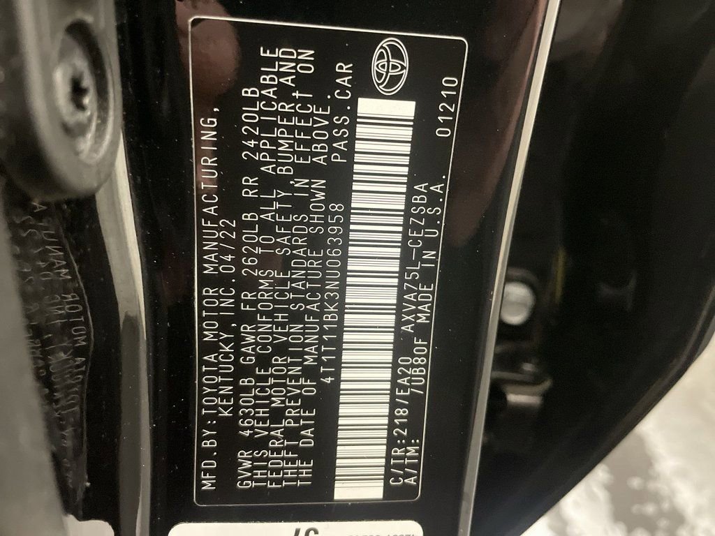 Used 2022 Toyota Camry SE w/ Convenience Package image 27