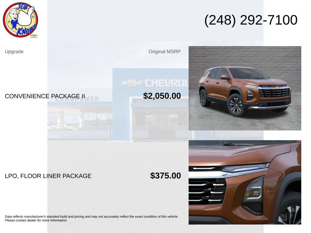 New 2027 Chevrolet Equinox LT w/ Convenience Package II AWD/4WD image 5