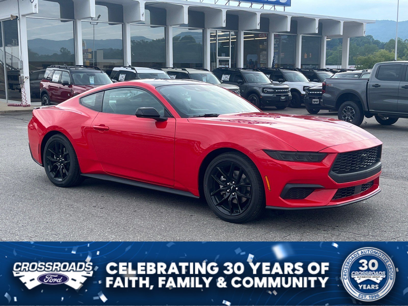 New 2026 Ford Mustang Coupe w/ Mustang Nite Pony Package RWD image 1