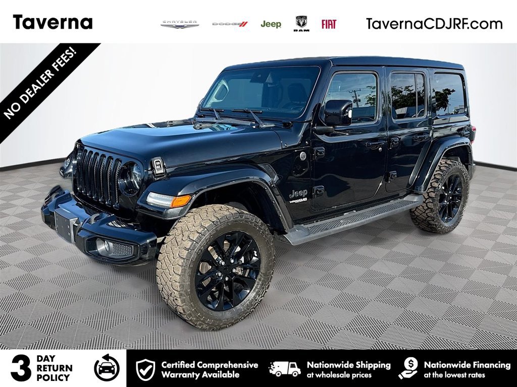 Used 2022 Jeep Wrangler Unlimited Sahara