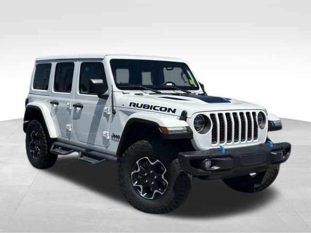 Used 2022 Jeep Wrangler Unlimited Rubicon 4xe w/ Steel Bumper Group