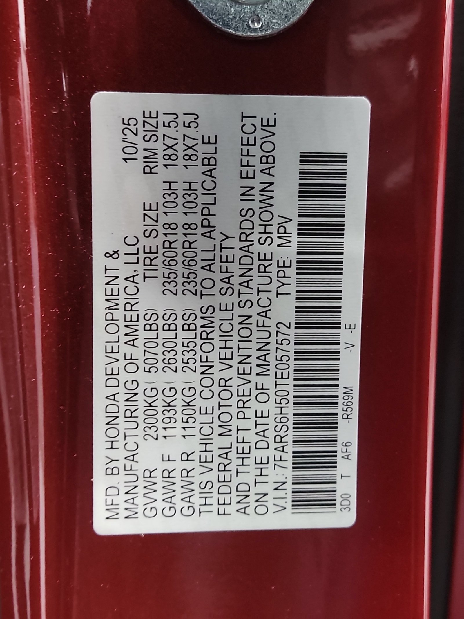 Certified 2026 Honda CR-V Sport image 33