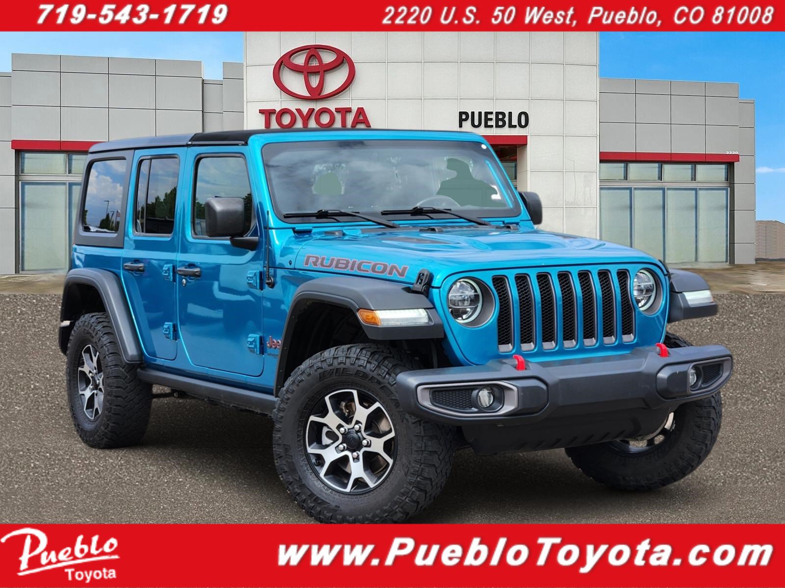 Used 2020 Jeep Wrangler Unlimited Rubicon AWD/4WD image 1
