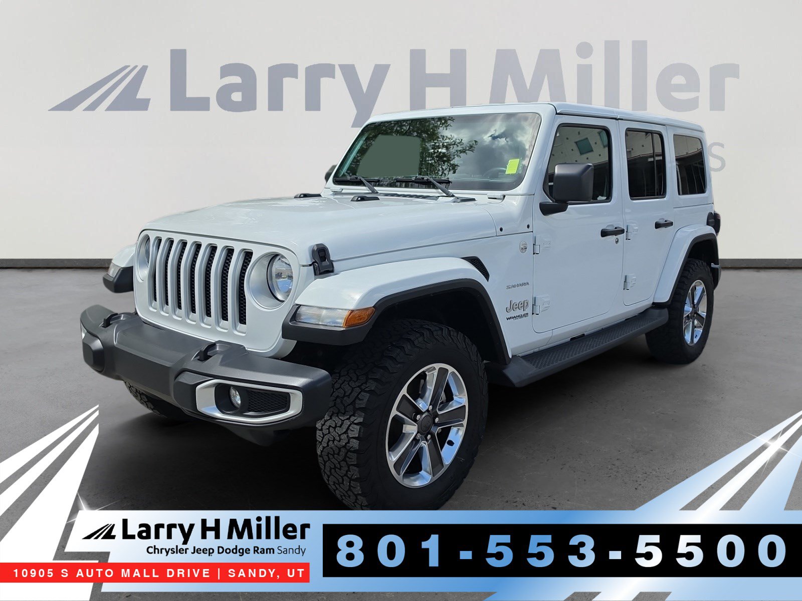 Used 2019 Jeep Wrangler Unlimited Sahara AWD/4WD image 1