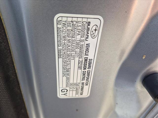 Certified 2021 Subaru Crosstrek 2.5i Sport w/ Moonroof Package AWD/4WD image 24