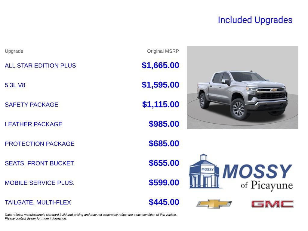 New 2026 Chevrolet Silverado 1500 LT w/ All Star Edition Plus RWD image 10